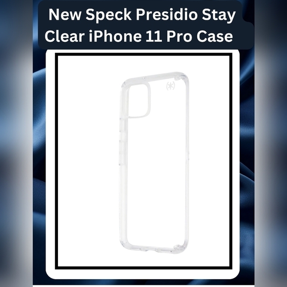 Speck Presidio Stay Clear iPhone 11 Pro Case โ Drop Tested & Antimicrobial - Picture 6 of 6